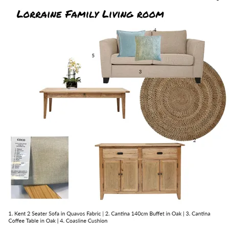 Lorraine Ould Mood Board Family Living Interior Design Mood Board by marie on Style Sourcebook