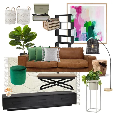 Green and Brown Interior Design Mood Board by Shelley Lee on Style Sourcebook