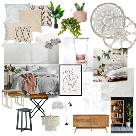 Boho Chic Interior Design Mood Board by cassidybarwell on Style Sourcebook