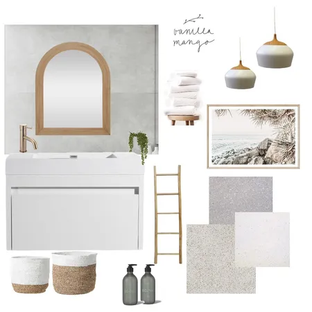 Chloe ensuite Interior Design Mood Board by Stone and Oak on Style Sourcebook