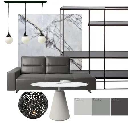 monochromatic Interior Design Mood Board by oliviarawal on Style Sourcebook