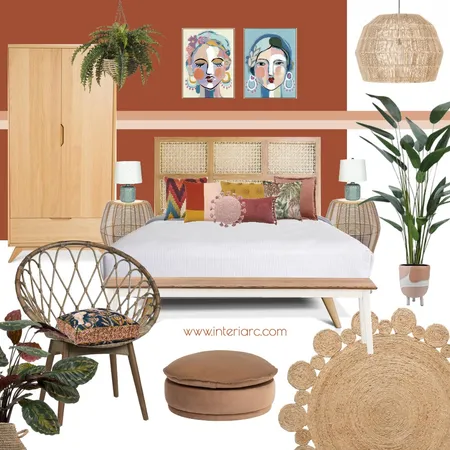 boho Interior Design Mood Board by interiarc on Style Sourcebook