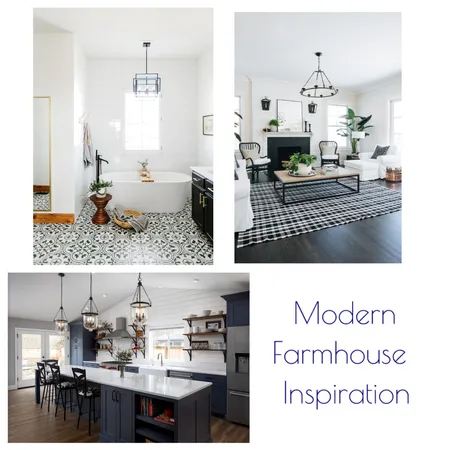 Modern Farmhouse Inspiration Interior Design Mood Board by Kohesive on Style Sourcebook