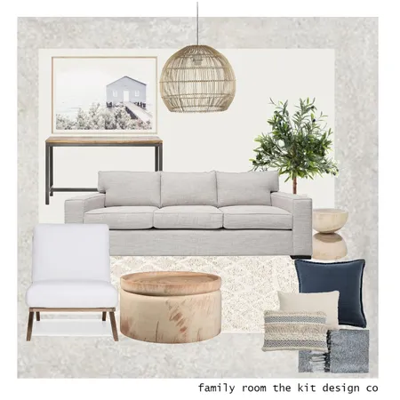 family room Interior Design Mood Board by the kit design co on Style Sourcebook