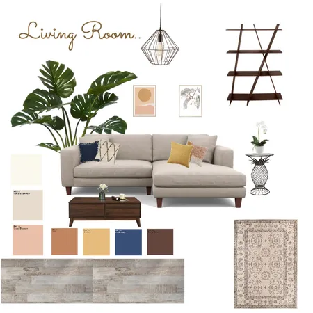 Mara - Living Room Interior Design Mood Board by sylvia on Style Sourcebook