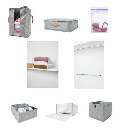 M+P Wardobe Storage Interior Design Mood Board by HomeStagingWaitaki on Style Sourcebook
