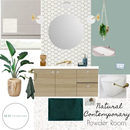 Module 9 Powder Room Interior Design Mood Board by MichH on Style Sourcebook
