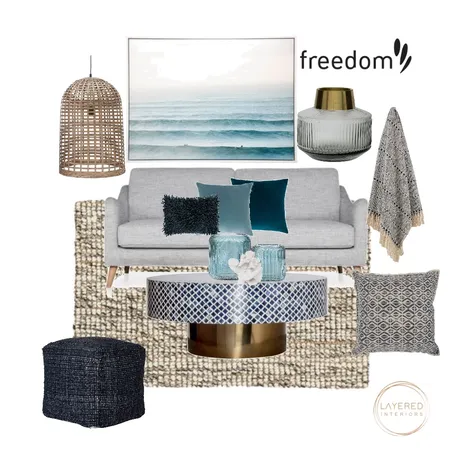 Freedom Living Room Interior Design Mood Board by Layered Interiors on Style Sourcebook