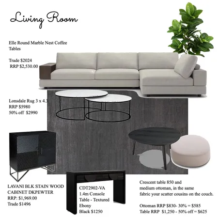 Living Room -  Angie Lim Interior Design Mood Board by designsbyrita on Style Sourcebook