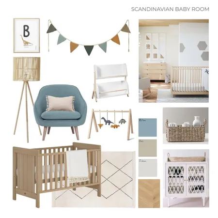 Baby Room 2 Interior Design Mood Board by Carolina Ernst on Style Sourcebook