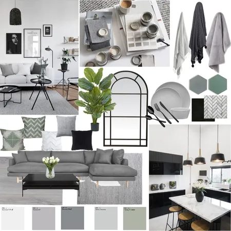 Accent Achromatic Interior Design Mood Board by Roetiby Kate-Lyn on Style Sourcebook