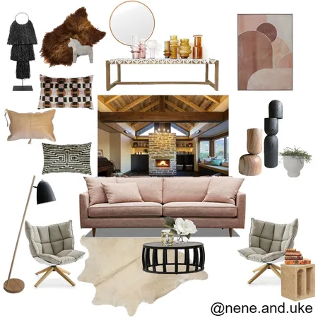 Log Cabin Interior Design Mood Board by nene&uke on Style Sourcebook