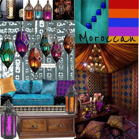 moroccan mood board Interior Design Mood Board by George Lambas on Style Sourcebook