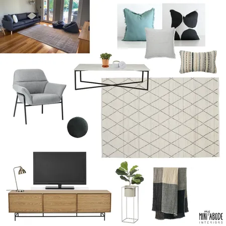 Tamara Hall - Living Interior Design Mood Board by My Mini Abode on Style Sourcebook