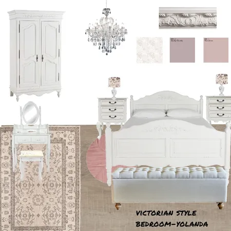 victorian style bedroom Interior Design Mood Board by Yolanda on Style Sourcebook