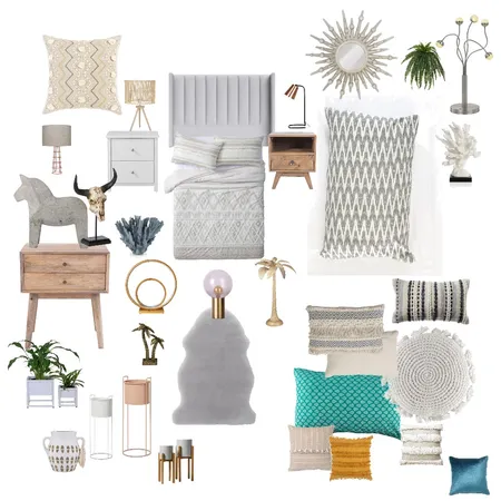 Bedroom Moodboard Interior Design Mood Board by sezza61 on Style Sourcebook