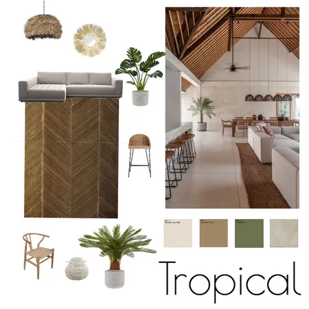 Tropical Interior Design Mood Board by elizabethwilde on Style Sourcebook