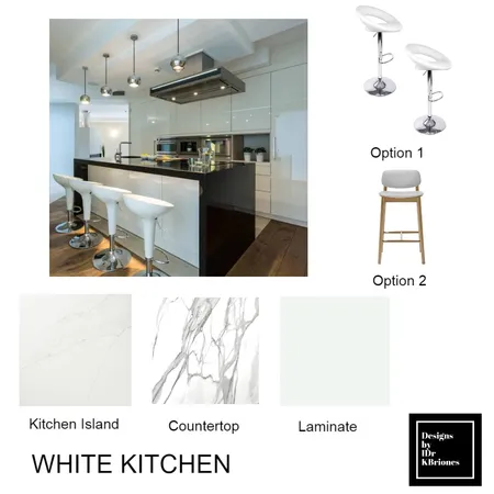WHITE KITCHEN Interior Design Mood Board by KB Design Studio on Style Sourcebook