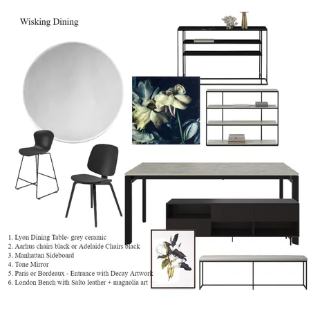 wisking dining Interior Design Mood Board by rebecca wood on Style Sourcebook