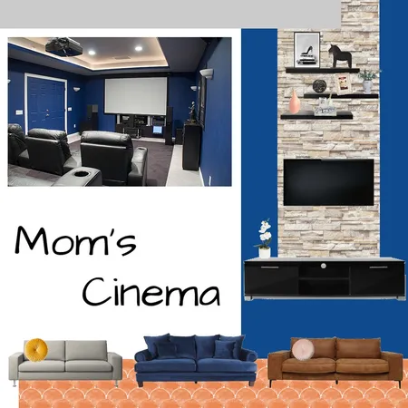 mom's cinema Interior Design Mood Board by interiordelaluna on Style Sourcebook