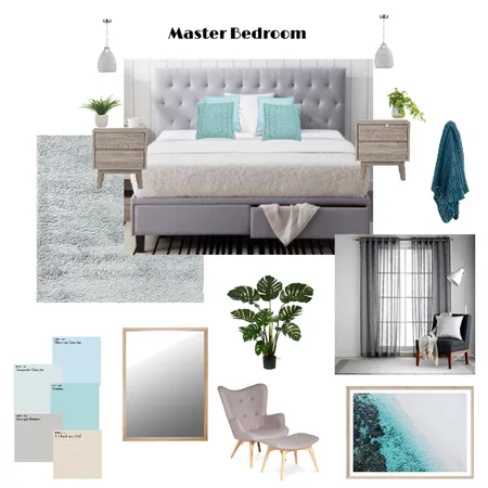 Master Bedroom Interior Design Mood Board by carly on Style Sourcebook