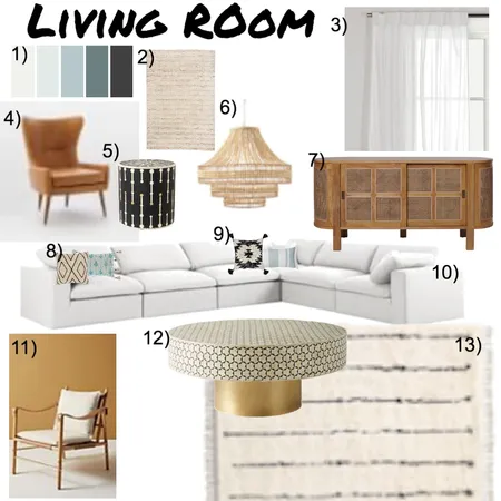 Living Room 2 Interior Design Mood Board by juliecg on Style Sourcebook