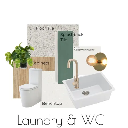 Laundry/WC Interior Design Mood Board by saunders_project on Style Sourcebook