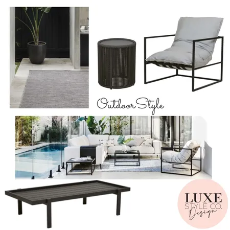 Outdoor Styling Interior Design Mood Board by Luxe Style Co. on Style Sourcebook