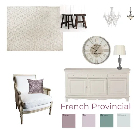 French Provincial Interior Design Mood Board by Sue Sallabanks on Style Sourcebook