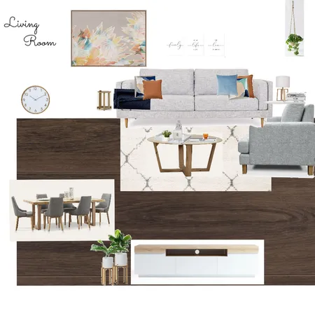 Angelas lounge room (Pattern rug) Interior Design Mood Board by mtammyb on Style Sourcebook