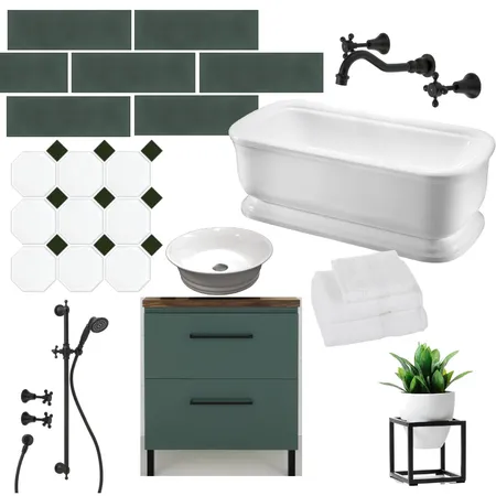 Bathroom Interior Design Mood Board by Kirsty Evans on Style Sourcebook