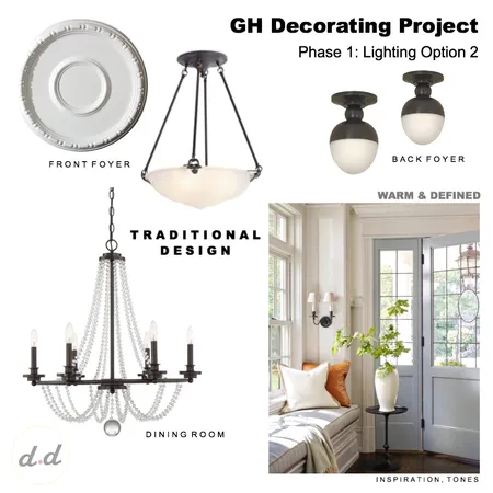 GH Decorating Project - Lighting.2 Interior Design Mood Board by dieci.design on Style Sourcebook