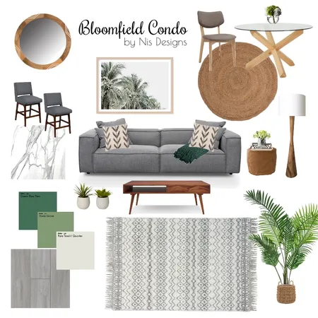 Bloomfield Condo Interior Design Mood Board by Nis Interiors on Style Sourcebook