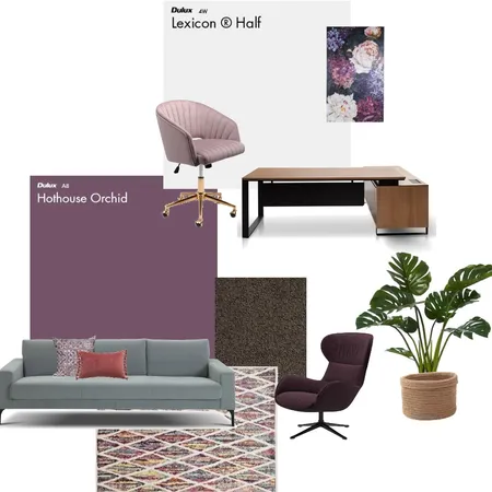 Fiona's Office Interior Design Mood Board by DKERR on Style Sourcebook