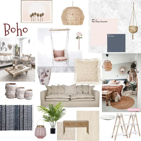 Boho Chic Interior Design Mood Board by Ashmorgan on Style Sourcebook