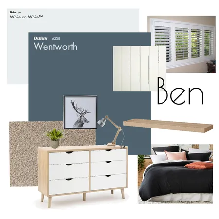 Bens Room Interior Design Mood Board by msmel on Style Sourcebook