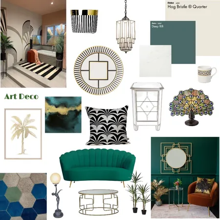 Art Deco Interior Design Mood Board by Ashmorgan on Style Sourcebook
