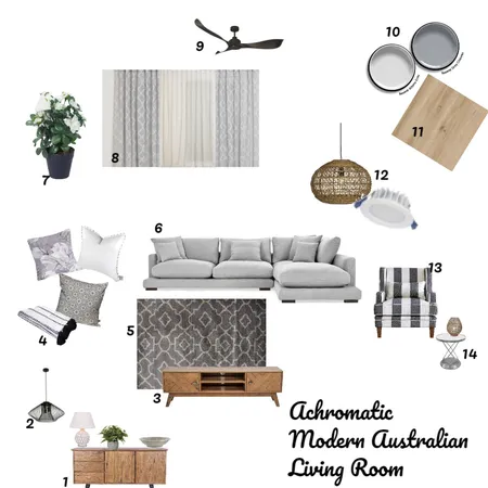 Living Room Interior Design Mood Board by JHF on Style Sourcebook