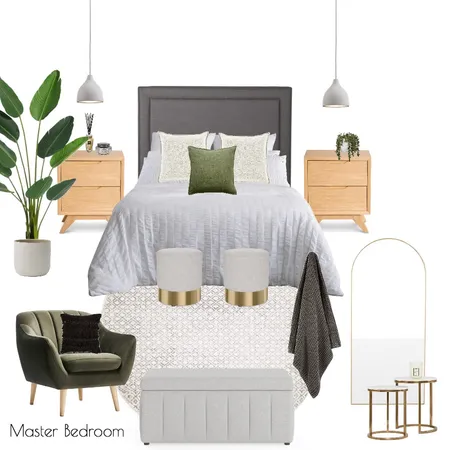 J & H - Master Bedroom 5.0 Interior Design Mood Board by Abbye Louise on Style Sourcebook