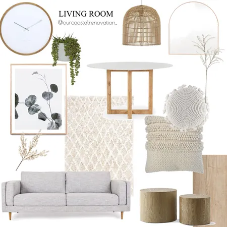 Living room Interior Design Mood Board by Our Coastal Renovation on Style Sourcebook