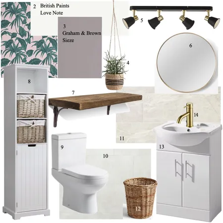 WC mood board Interior Design Mood Board by oliviaspickernell on Style Sourcebook