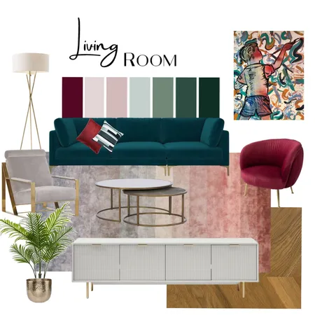 LIVING ROOM - EL Interior Design Mood Board by ckiti on Style Sourcebook