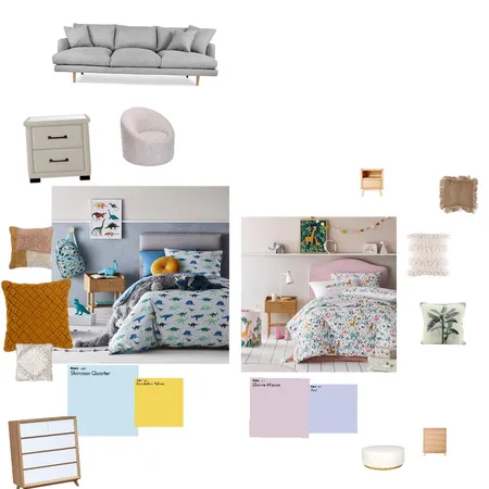 Kids bedroom Interior Design Mood Board by Tees on Style Sourcebook
