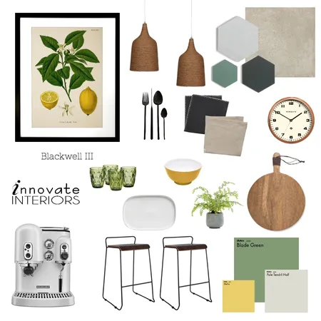 Innovate Interiors Blackwell III Kitchen Interior Design Mood Board by Innovate Interiors on Style Sourcebook