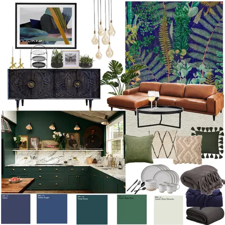 Accented Analogous 2 Interior Design Mood Board by Roetiby Kate-Lyn on Style Sourcebook