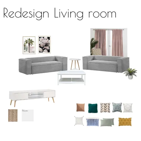 Redesign living room Interior Design Mood Board by Wafa on Style Sourcebook