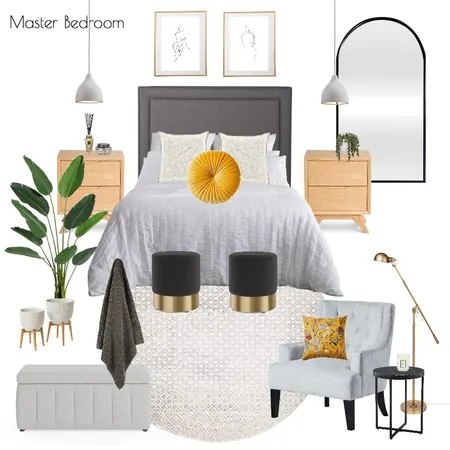 J & H - Master Bedroom 8.0 Interior Design Mood Board by Abbye Louise on Style Sourcebook