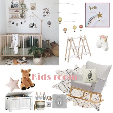 Kids room-no.1 Interior Design Mood Board by Deco My World on Style Sourcebook