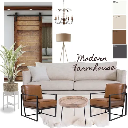 Modern Farmhouse Interior Design Mood Board by billyjing13 on Style Sourcebook