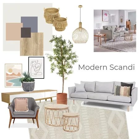 Scandi Living Room Interior Design Mood Board by lizziemercer on Style Sourcebook